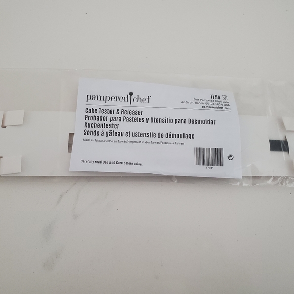 Pampered Chef Kitchen Pampered Chef Cake Tester Releaser Nwt Poshmark